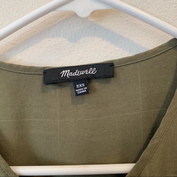 Madewell Short-Sleeve Belted Jumpsuit - Picture 8 of 10